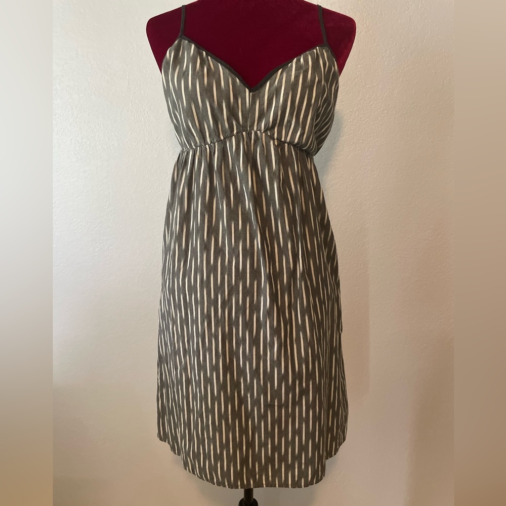 Olive Green Converse Spaghetti strap dress sz 12